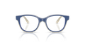 Ray-Ban Kids RY1950 7203 – Blue on Transparent Eyeglasses (44mm)