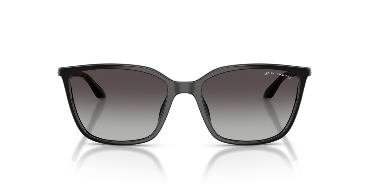 Armani Exchange AX4171SU 81588G shiny black sunglasses 55mm