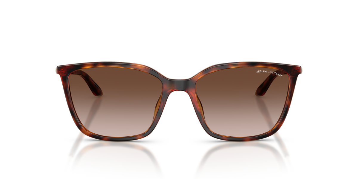 Armani Exchange AX4171SU 821313 shiny havana sunglasses 55mm