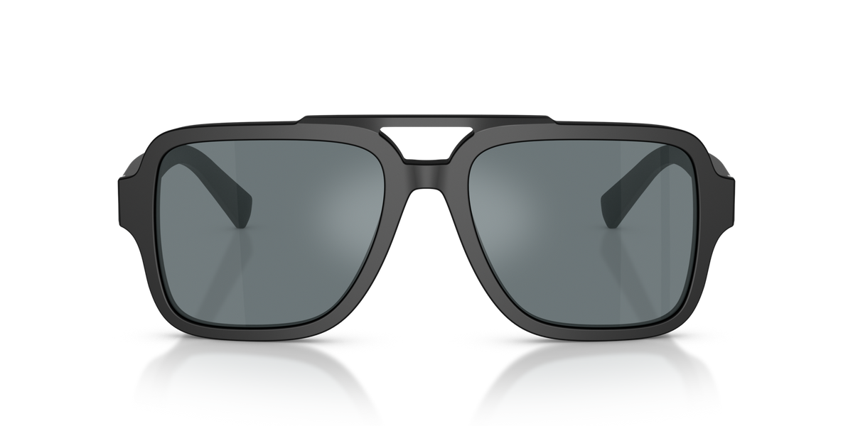 Dolce & Gabbana DG4544 25256G matte black sunglasses 56mm