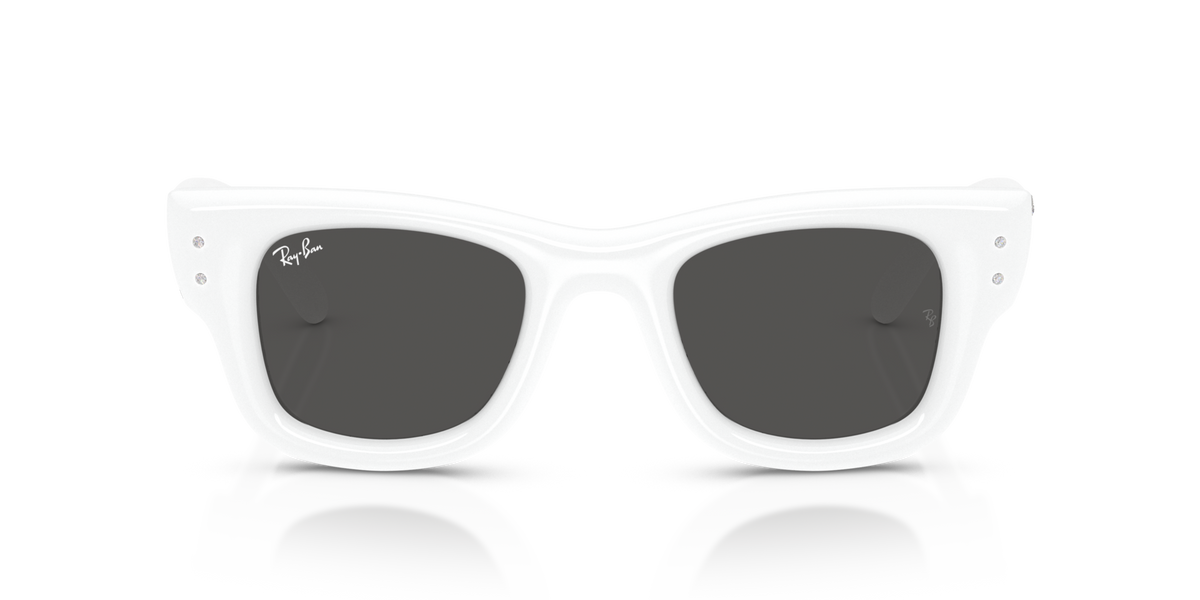 Ray-Ban RB4940B 686387 white strass sunglasses 47mm
