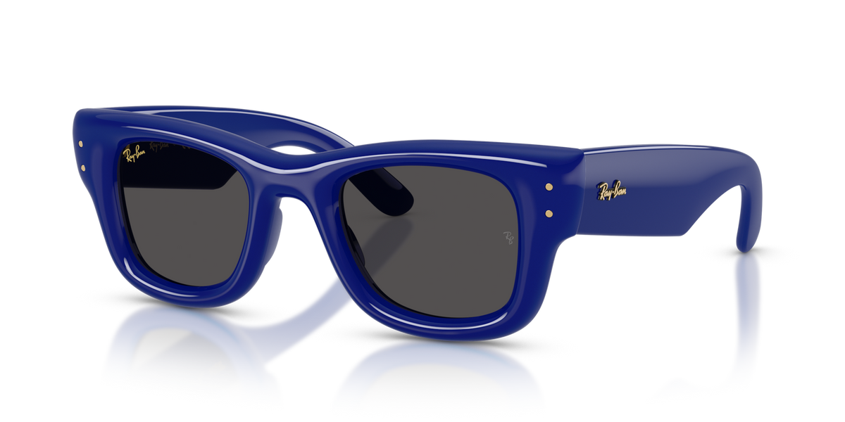 Ray-Ban RB4940 683387 blue sunglasses 50mm angled view
