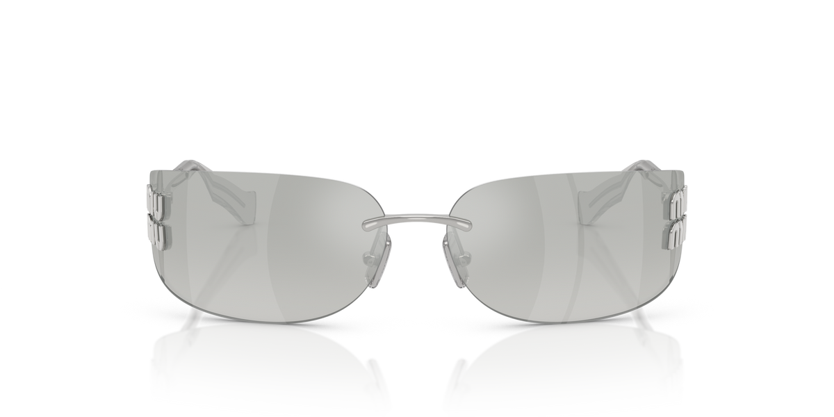 Miu Miu MUA51S 1BC10Y silver sunglasses 75mm