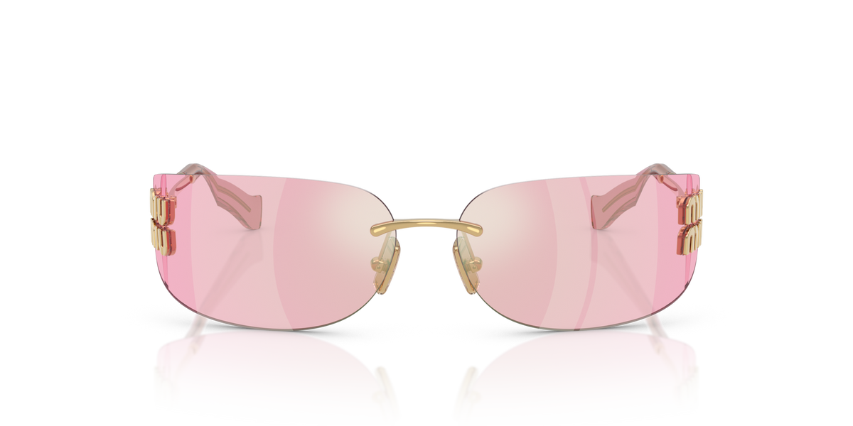 Miu Miu MUA51S 5AK90Y gold sunglasses 75mm