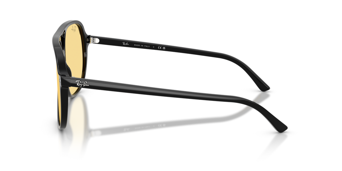 Ray-Ban RB2198 901/R6 black sunglasses 60mm side view