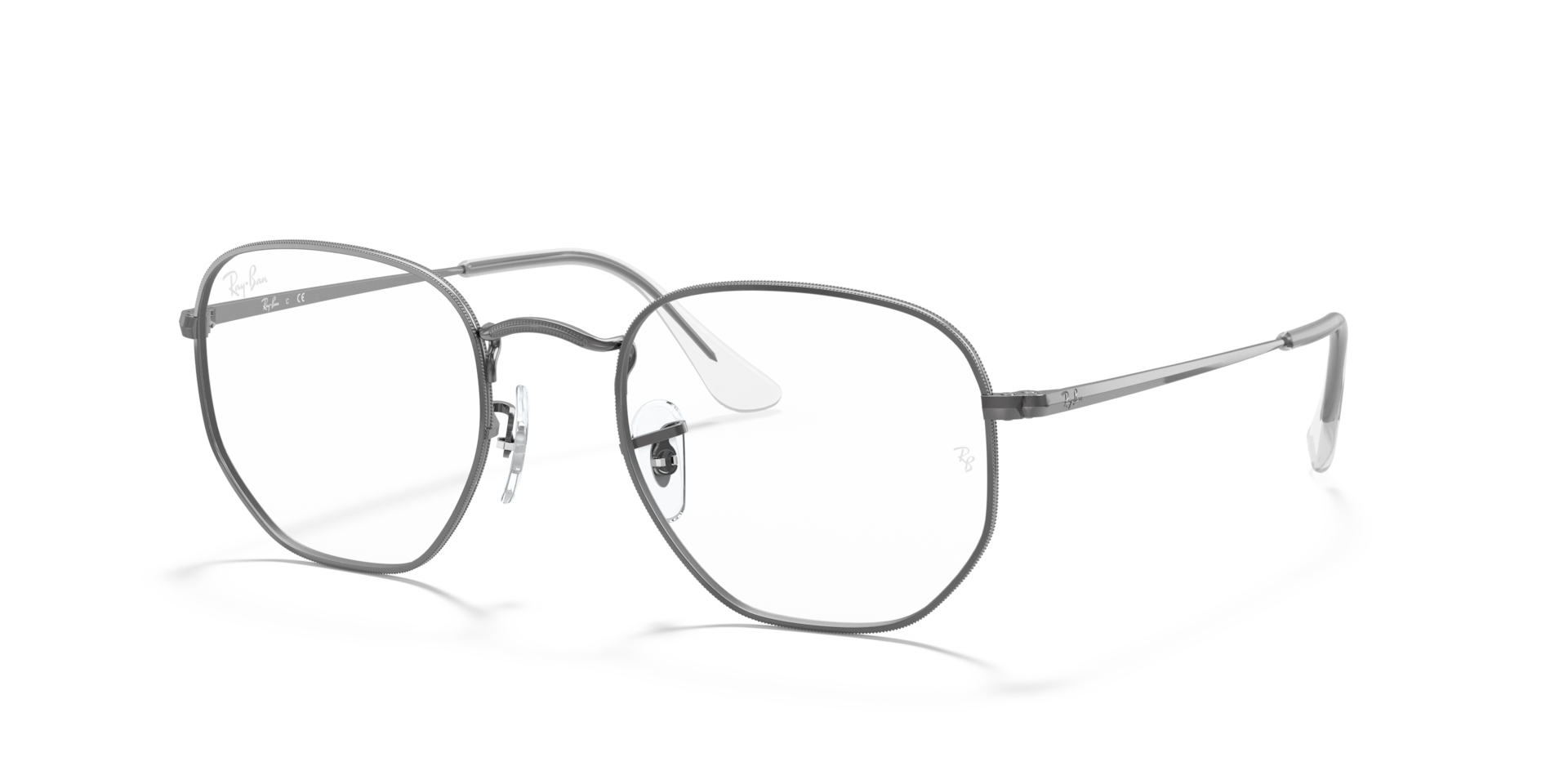 Ray-Ban RX6448 2509 black eyeglasses 48mm angled view