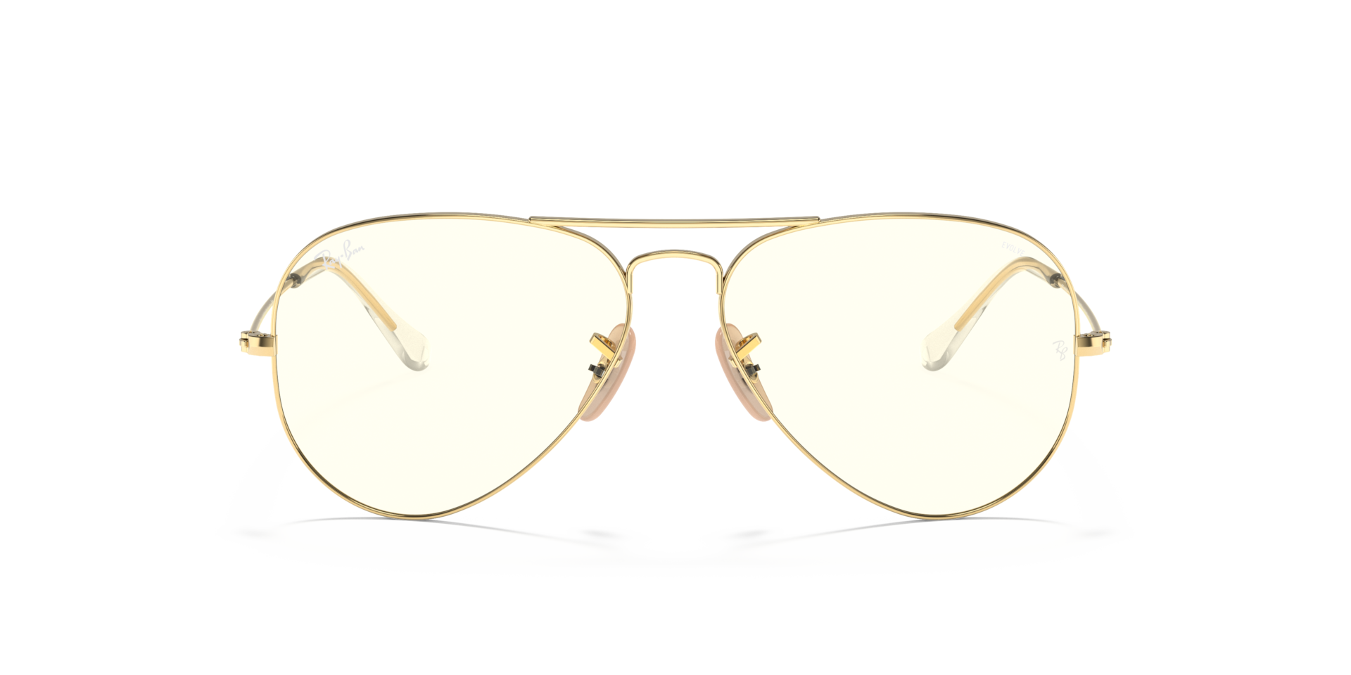 Ray-Ban Aviator Classic RB3025 001/5F gold sunglasses 58mm front view