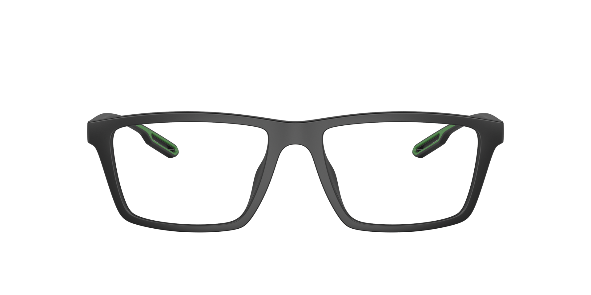 Emporio Armani EA4189U 50011W matte black sunglasses 55mm front view