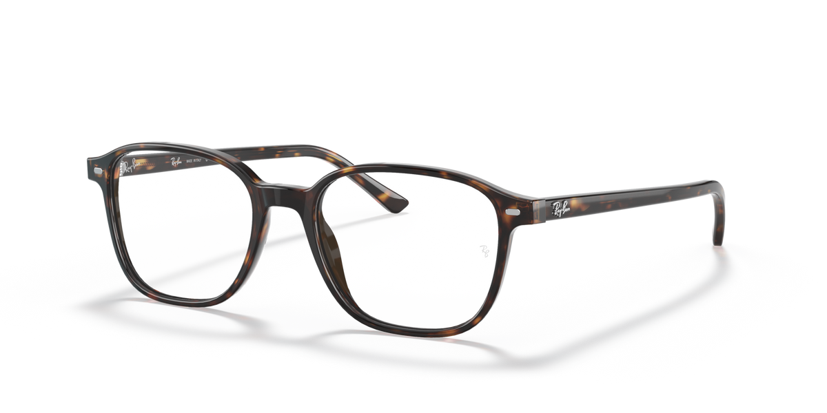 Ray-Ban RX5393 2012 havana eyeglasses 51mm angled view