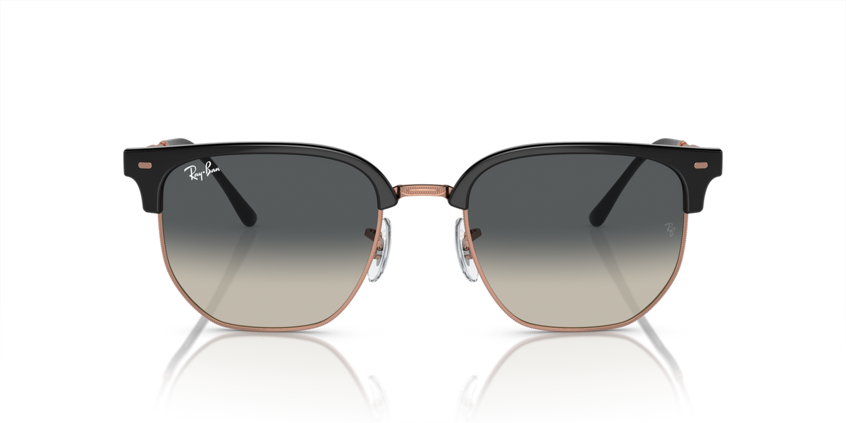 Ray-Ban RB4416 672071 dark grey on rose gold sunglasses 51mm