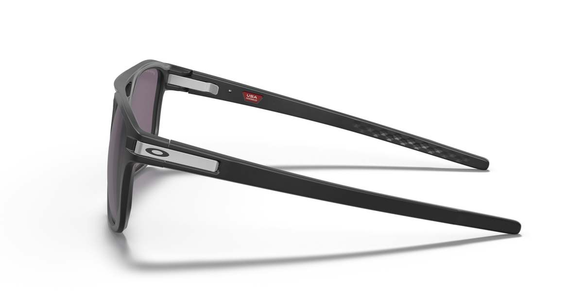 Oakley OO9436 01 matte black sunglasses 54mm side view