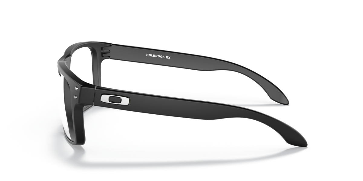 Oakley OX8156 01 satin black eyeglasses 54mm side view