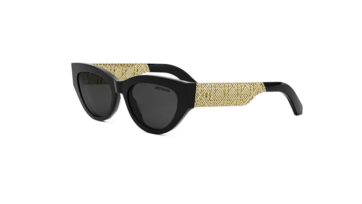 Dior DioRésille B1I 10A0 – Black & Gold Sunglasses (53mm)