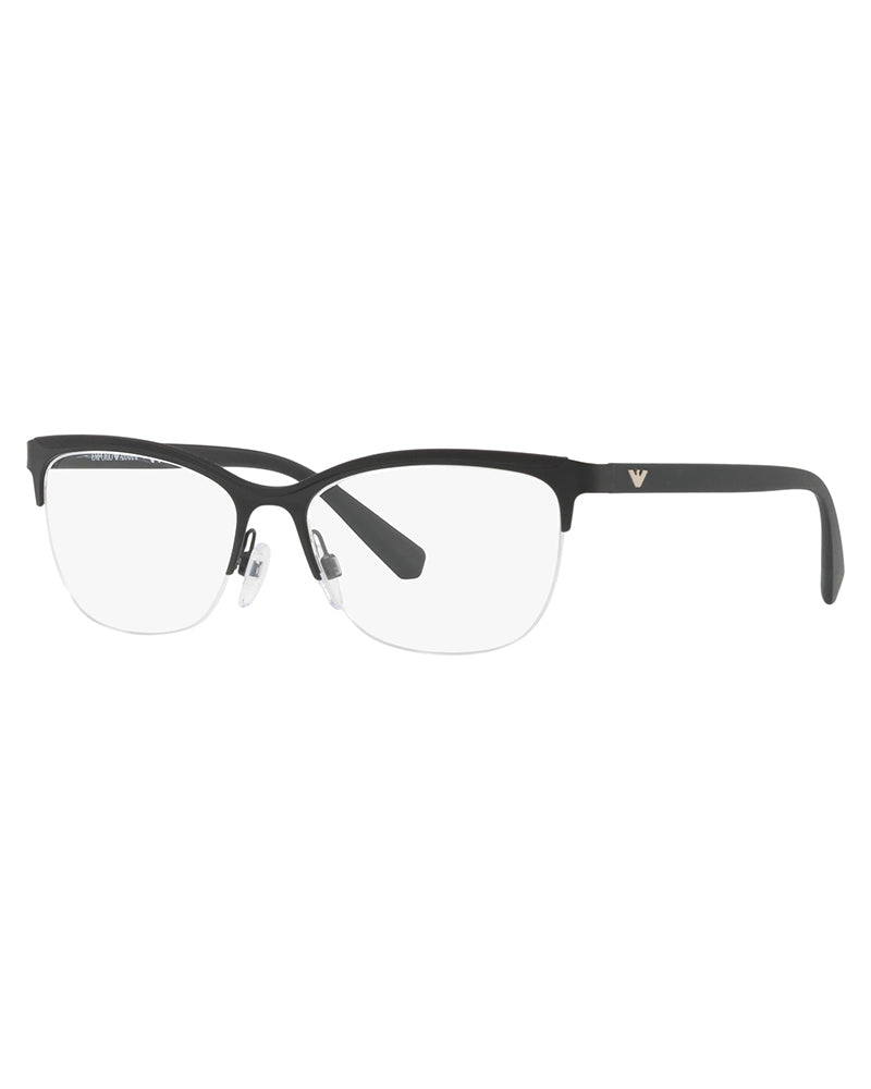 Emporio Armani EA1068 3001 – Matte Black Eyeglasses (53mm)
