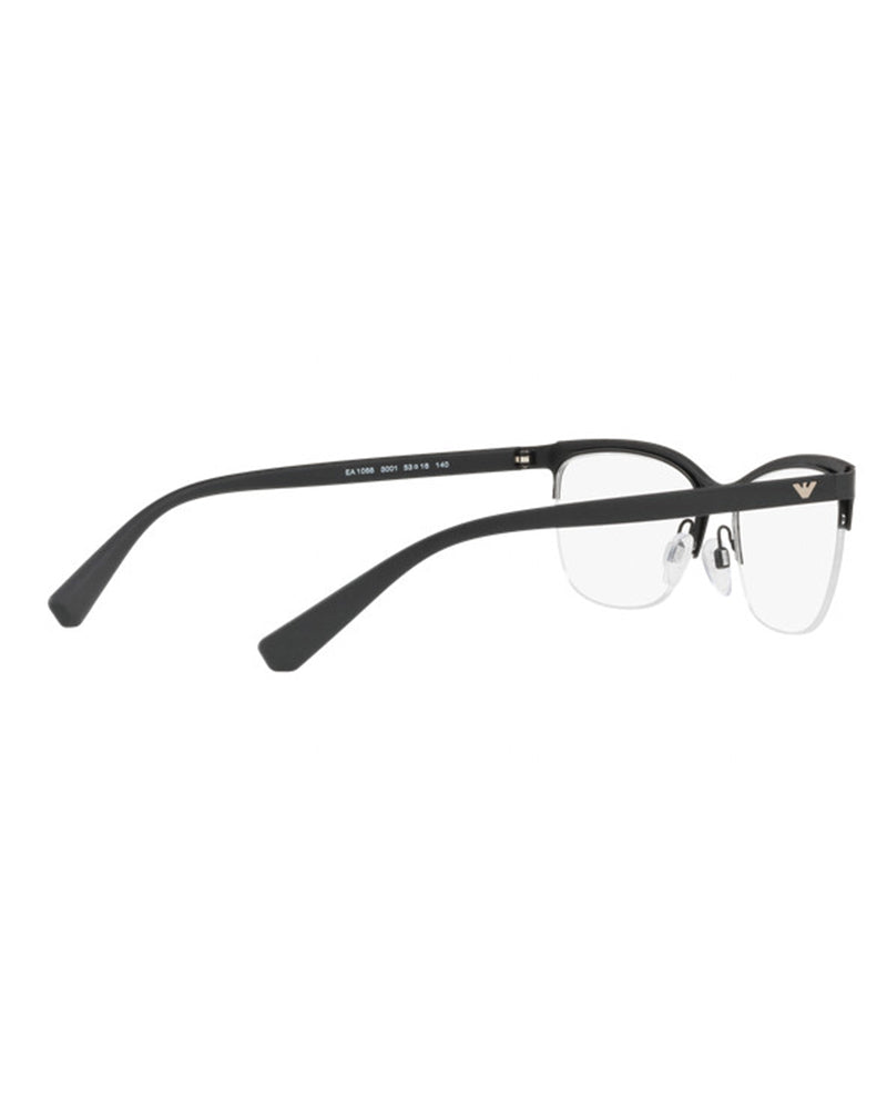 Emporio Armani EA1068 3001 – Matte Black Eyeglasses (53mm)