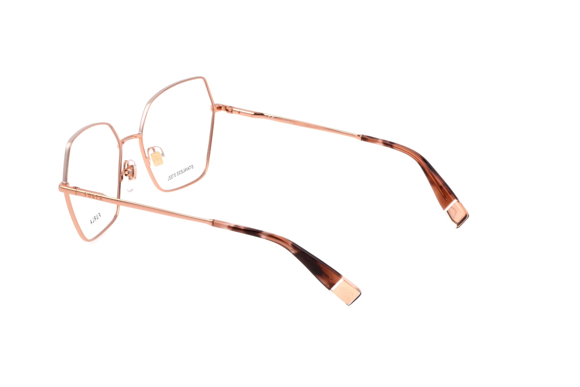Furla VFU587 08MZ eyeglasses 55mm angled view