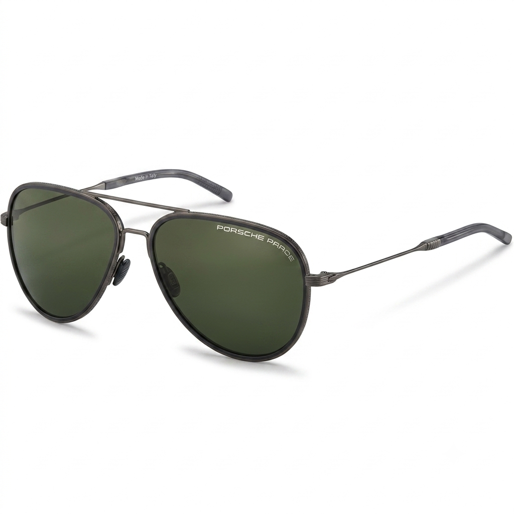 Porsche Design Fusion P8691 C – Brown & Grey Polarized Sunglasses (60mm)
