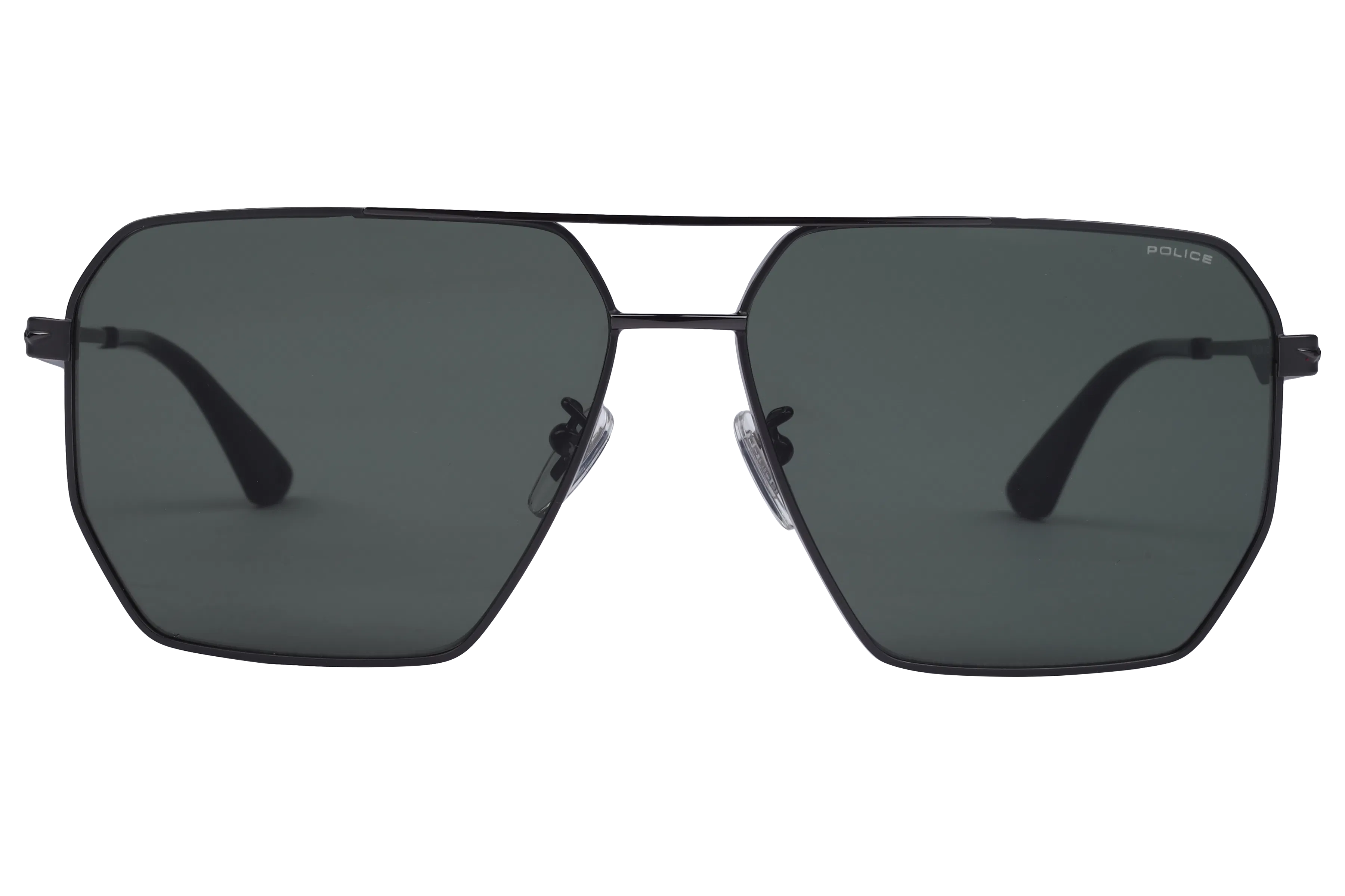 Police SPLL79 0584 – Matte Dark Green Sunglasses (61mm)