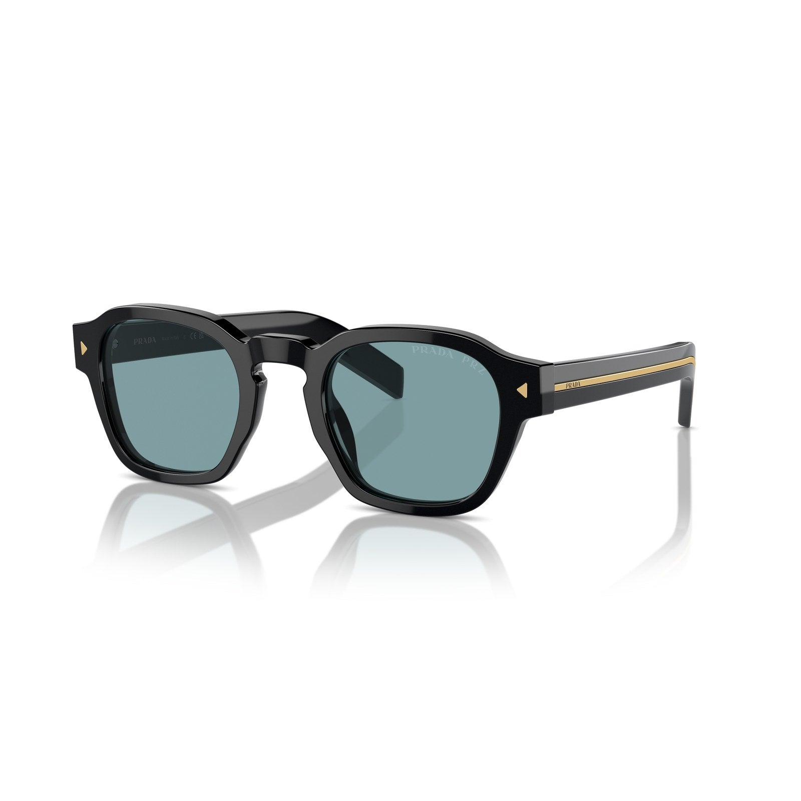 Prada PR A16S 16K04D - Black Polarized Sunglasses (49mm)