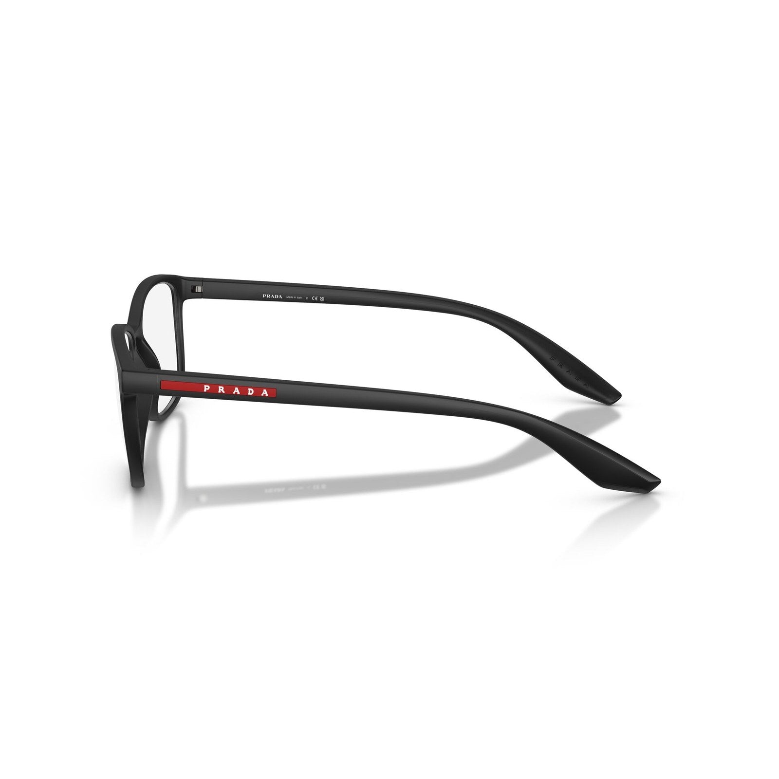 Prada Linea Rossa PS 07RV 1BO1O1 - Matte Black Eyeglasses (53mm)