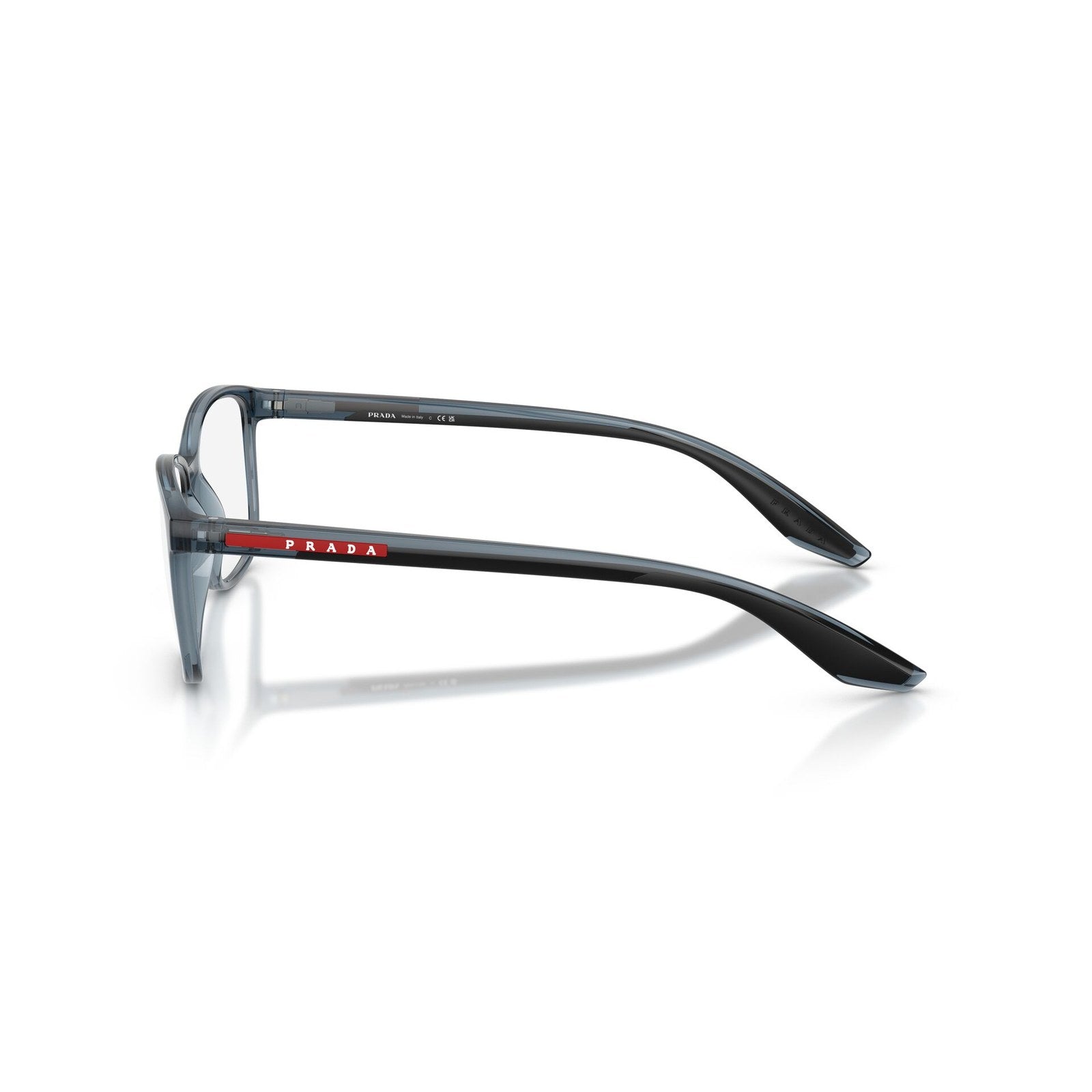Prada Linea Rossa PS 07RV CZH1O1 - Transparent Azure Eyeglasses (53mm)