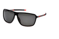Police SPLL15 U28P – Matte Black Polarized Sunglasses (65mm)