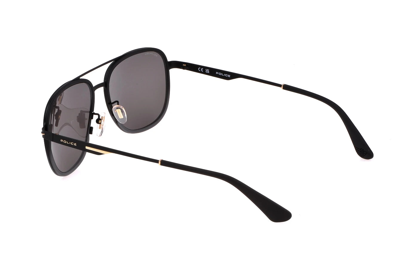 Police Champ Lite 1 SPLL78 305P polarized sunglasses 58mm angled view
