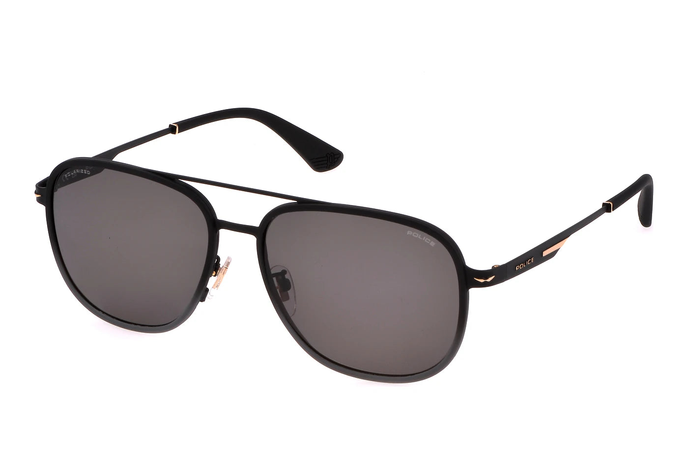 Police Champ Lite 1 SPLL78 305P polarized sunglasses 58mm front view