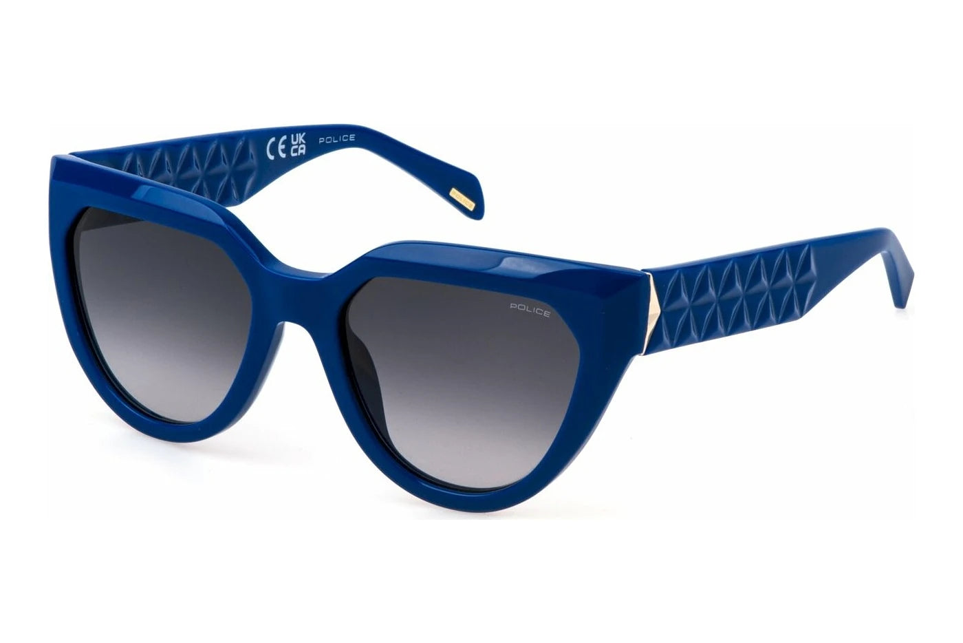 Police Phenomenon 2 SPLN61 0V15 blue sunglasses 54mm front view