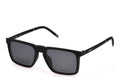 Police Solstice Lite UPLL75 U28P – Matte Black Clip-On Eyeglasses (54mm)