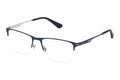 Police VPLN18 0696 – Shiny Dark Blue Eyeglasses (56mm)