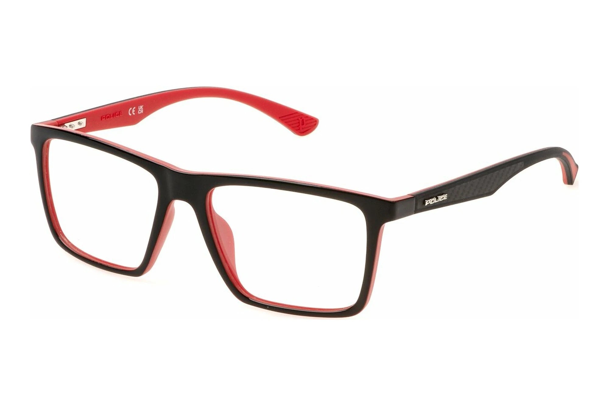 Police VPLN26 06TY matte ruthenium eyeglasses 54mm front view