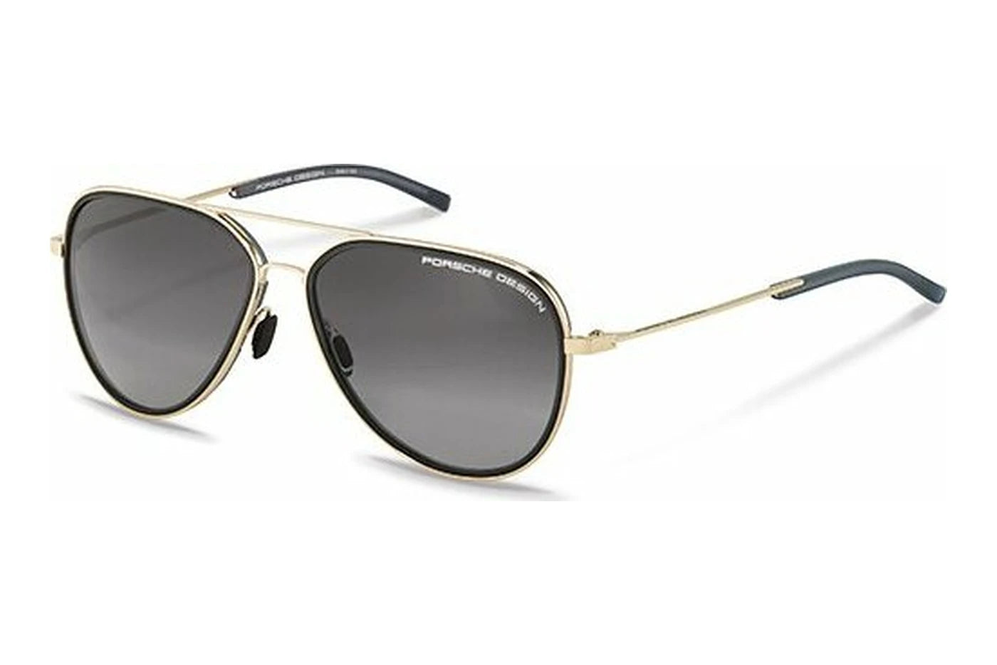 Porsche Design Fusion P8691 B gold sunglasses 60mm front view