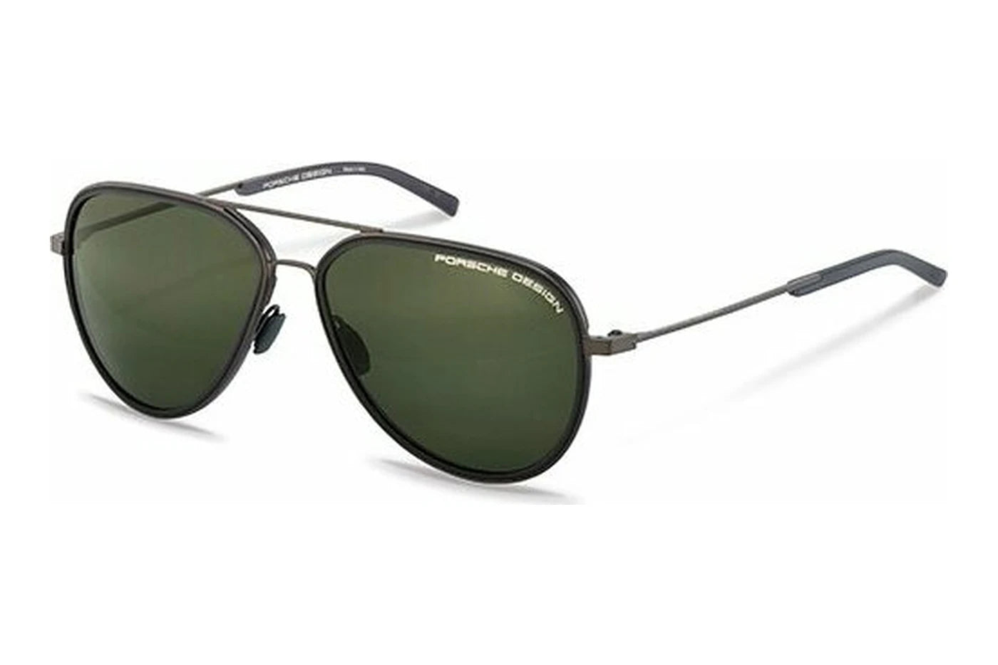 Porsche Design Fusion P8691 C brown and grey polarized sunglasses 60mm front view