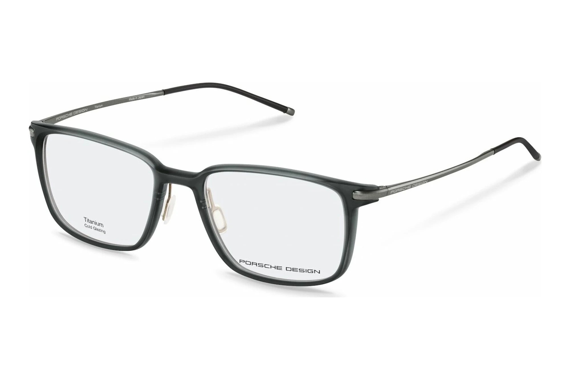 Porsche Design P8735 C grey eyeglasses 54mm front view