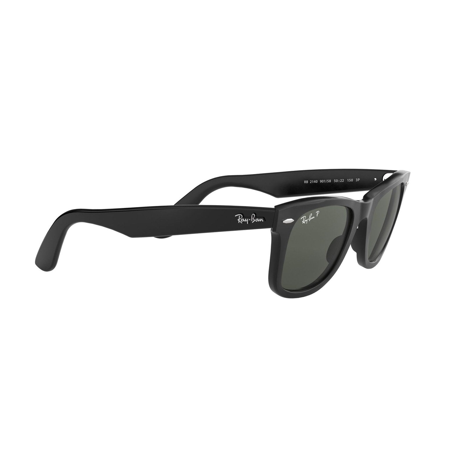 Ray-Ban Original Wayfarer RB2140 901/58 - Black Polarized Sunglasses (50mm)