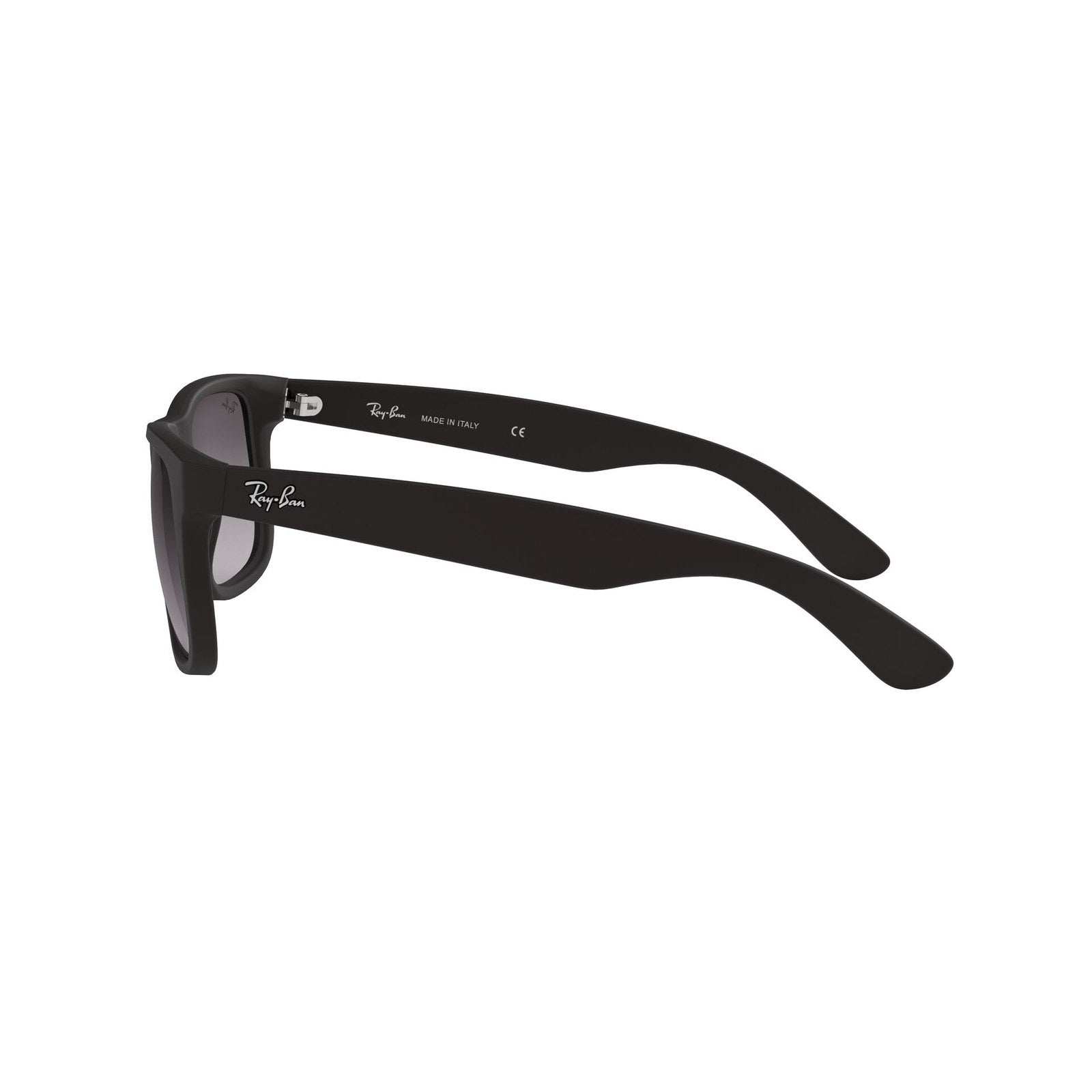 Ray-Ban Justin RB4165 601/8G - Rubber Black Sunglasses (55mm)