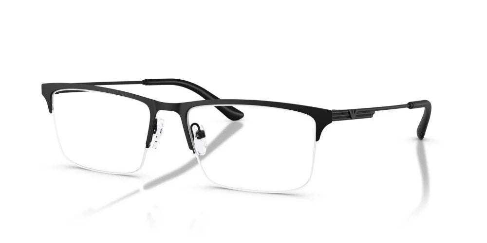 Emporio Armani EA1177 3001 matte black eyeglasses 55mm