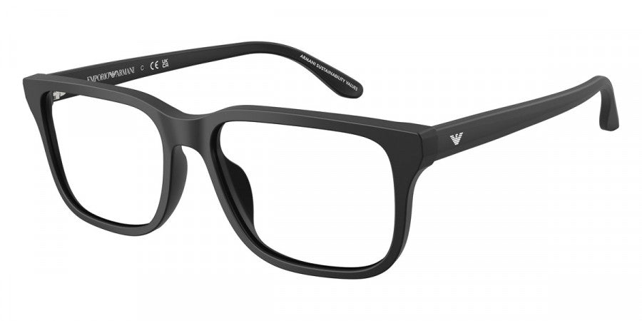 Emporio Armani EA3250U 5017 matte black eyeglasses 54mm