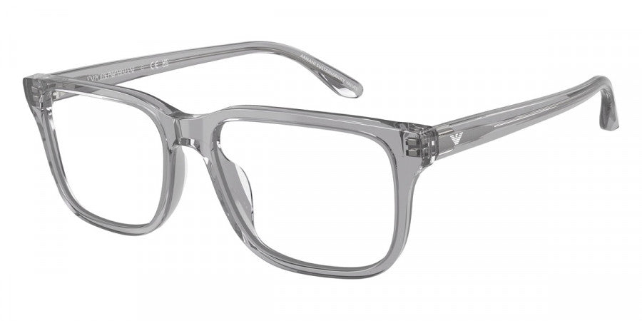 Emporio Armani EA3250U 6202 shiny transparent grey eyeglasses 54mm