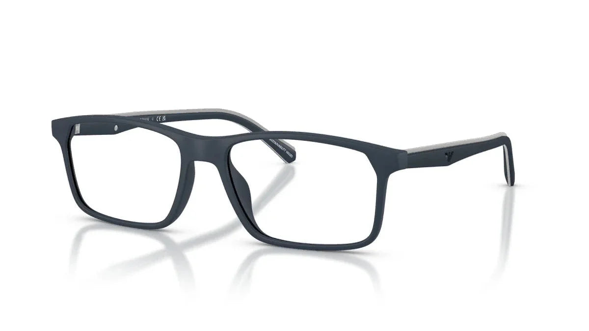 Emporio Armani EA3266U 5088 matte blue eyeglasses 54mm