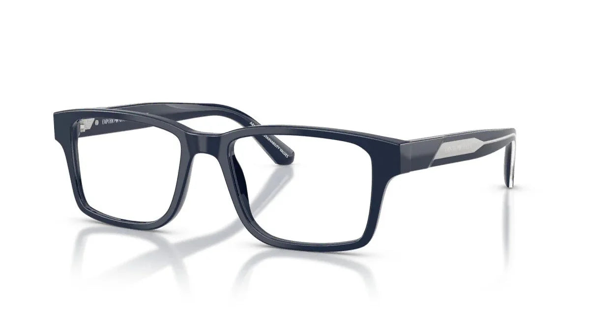 Emporio Armani EA3271 6039 shiny blue eyeglasses 52mm