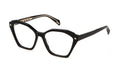 Police VPLN54 0700 – Shiny Black Eyeglasses (55mm)