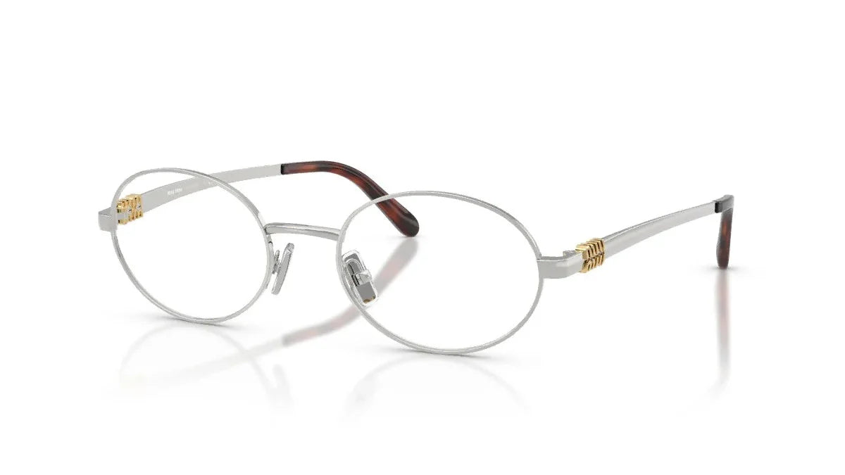 Miu Miu MU50ZV 1BC1O1 silver eyeglasses 50mm