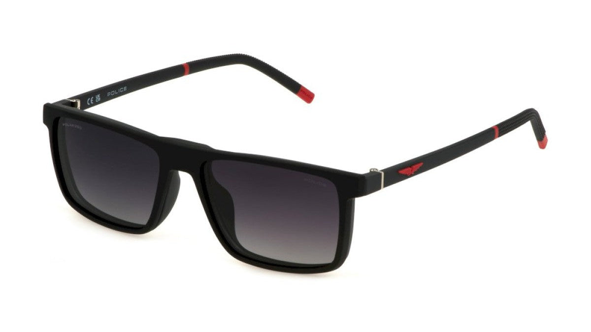 Police Solstice Lite 1 UPLL74 I41P – Clip-On Eyeglasses (54mm)