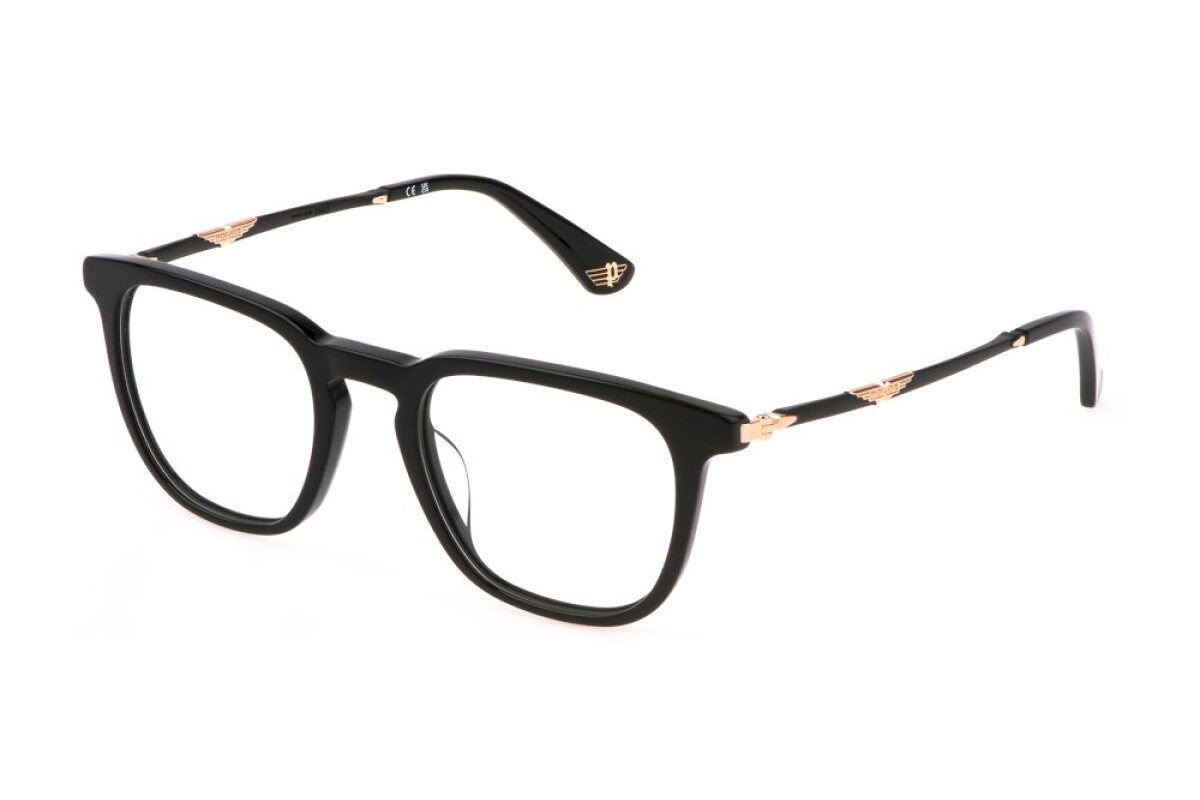 Police VPLL66 0700 – Shiny Black Eyeglasses (50mm)