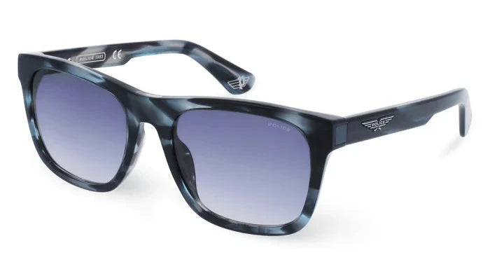 Police Origins Bullet 1 SPLE37 700Y – Shiny Black Sunglasses (56mm)
