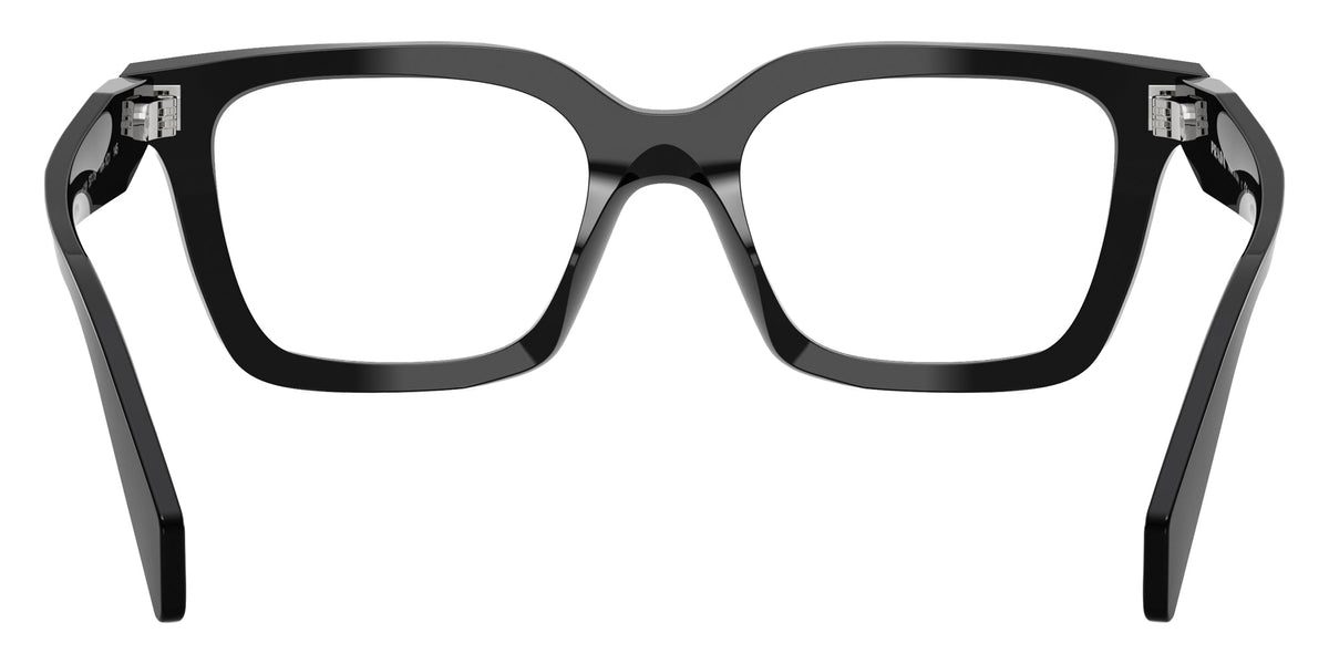 Prada PRC08V 16K1O1 black eyeglasses 52mm detail view
