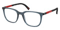 Prada Linea Rossa PS04RV CZH1O1 – Transparent Blue Eyeglasses (48mm)