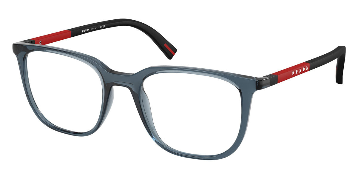 Prada Linea Rossa PS04RV CZH1O1 transparent blue eyeglasses 48mm